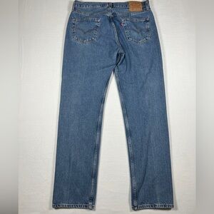 Vintage 1990s Levis 501 Original Fit Classic Blue Jeans Mens Size 36x34